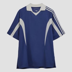 Men's Y-3 Line T Shirt in Blue