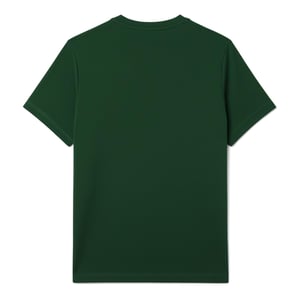 Men's Lacoste Block T Shirt in Green