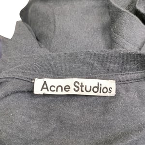 Acne Studios Glow In The Dark T-shirt in Black Cotton
