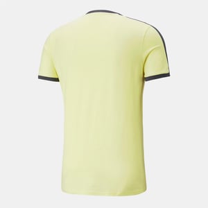Men's Puma City Fc Ftblheritage T7 T Shirt in Yellow