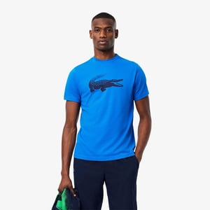 Men's Lacoste Medvedev Tennis T Shirt in Blue