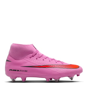 Men's Nike Mercurial Superfly 10 Academy Adults Soft Ground Football Boots in Pink/Black