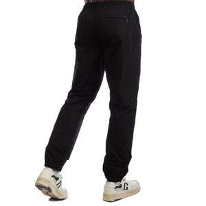 Men's Off White Outline Track Pants in Black