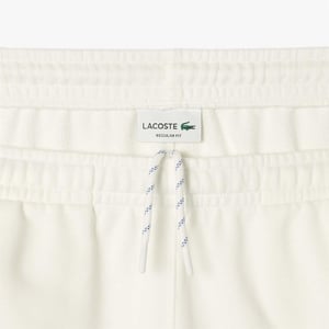 Men's Lacoste Fit Sweatpants in Cream