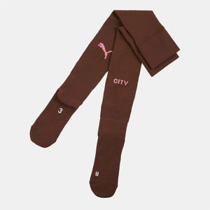 Men's Puma City FC Goalkeeper Replica Socks in Brown