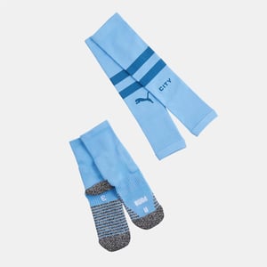 Men's Puma Manchester City Fc Sleeve Socks Promo in Blue