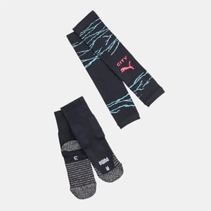 Men's Puma Manchester City Fc Sleeve Socks Promo in Navy