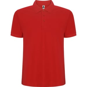 Roly Heren Pegaso Premium Effen Polo Shirt (Rood)