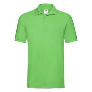 Fruit of the Loom Heren Premium Polo Shirt (Kalk groen)