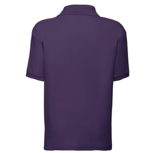 Fruit of the Loom Kinder/Kinder 65/35 Poloshirt (Paars)