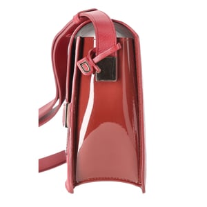 Delvaux Madame PM Schoudertas in Rood Leer