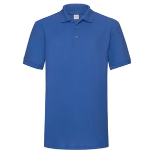 Fruit of the Loom Heren 65/35 Zwaargewicht Poloshirt (Koningsblauw)