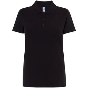 JHK Dames/Dames Regular Poloshirt (Zwart)