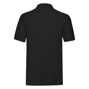 Fruit of the Loom Heren Premium Polo Shirt (Zwart)