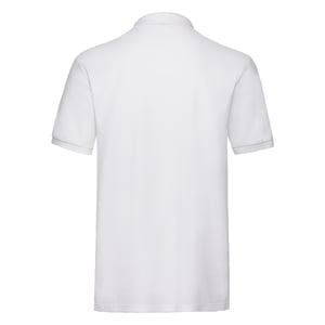 Fruit of the Loom Heren Premium Polo Shirt (Wit)
