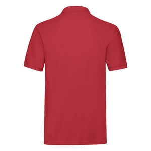 Fruit of the Loom Heren Premium Polo Shirt (Rood)