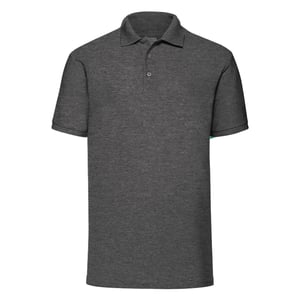 Fruit of the Loom Heren 65/35 Poloshirt (Donkere Heide Grijs)