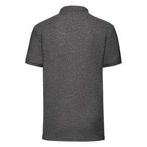 Fruit of the Loom Heren 65/35 Poloshirt (Donkere Heide Grijs)