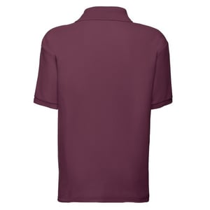 Fruit of the Loom Kinder/Kinder 65/35 Poloshirt (Bourgondië)