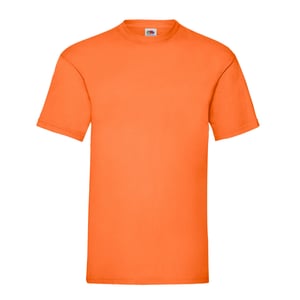 Fruit of the Loom Heren Valueweight T-Shirt (Oranje)