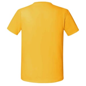 Fruit of the Loom Heren Iconic 195 Premium Ringspun Katoen T-Shirt (Zonnebloem)
