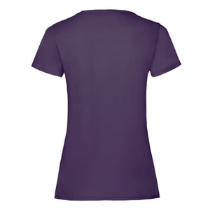 Fruit of the Loom Dames/Dames Valueweight T-Shirt (Paars)