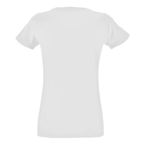 SOLS Dames/Dames Regent Ronde Hals Fitted T-shirt (Wit)