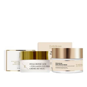 Hudreparationskräm med Snigelsekret 50ml + Hyaluronsyra + Kollagen Pro Age Ögonkräm 30ml