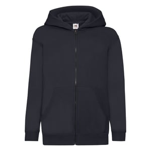 Fruit of the Loom Kinder/Kids Klassiek Jasje met Capuchon (Deep Navy)