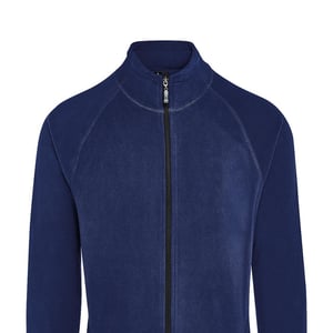 Signature Heren Microfleece jas zonder rits (Marine)