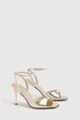 Round Toe 2 Part High Stiletto Heels
