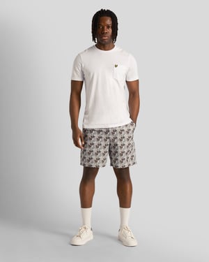 Florale Print Resort Shorts