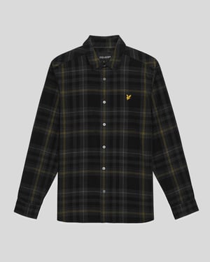 Tartan Check Corduroy Shirt