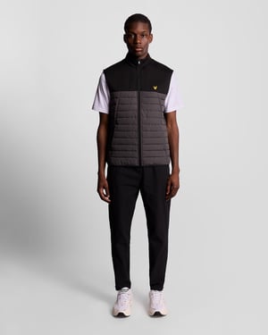 Sport hybride fleece gilet