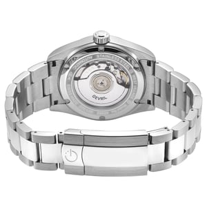Gevril Men's Automatic West Village 316L Stainless Steel Case, Blue Sunray Dial, 316L Stainless Steel Bracelet.
