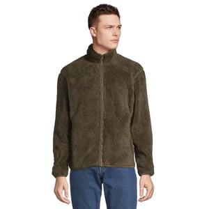 SOLS Unisex Vuxen Full Zip Fleecejacka (Armégrön)
