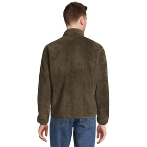 SOLS Unisex Vuxen Full Zip Fleecejacka (Armégrön)