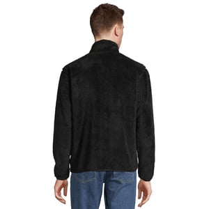 SOLS Unisex Vuxen Helzip Fleecejacka (Svart)