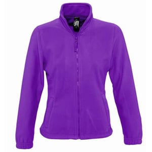 SOLS Dam North Fleece-jacka (Mörklila)