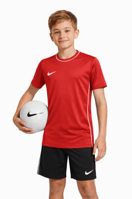 Kids Park Dri-fit T Shirt Training Jersey in Red