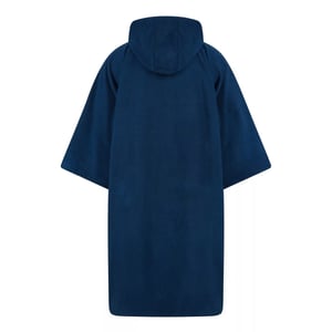Towel City Katoenen poncho voor volwassenen (Marine)