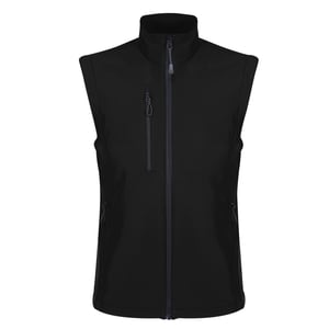 Regatta Unisex Eerlijk gemaakt Softshell gerecycled gilet voor volwassenen (Zwart)