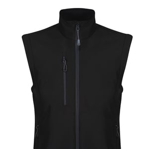 Regatta Unisex Eerlijk gemaakt Softshell gerecycled gilet voor volwassenen (Zwart)