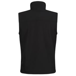 Regatta Flux Softshell Gilet för herrar (Svart)