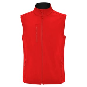 Roly Heren Quebec Softshell Gilet (Rood)
