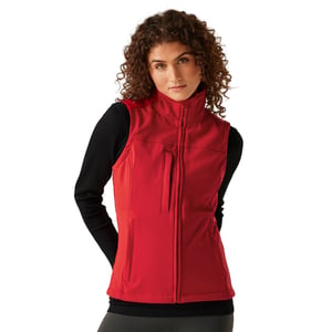 Regatta Dames/Dames Flux Softshell Gilet (Klassiek rood)