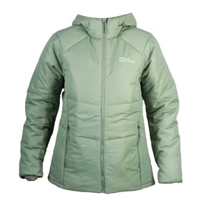 Jack Wolfskin Dames/Dames Bergland Jas (Groen)