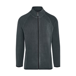 Signature Heren Microfleece jas zonder rits (Houtskool)