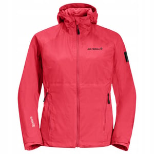 Jack Wolfskin Dames/Dames Tasman 2l Jas (Rood)