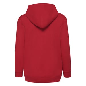Fruit of the Loom Kinder/Kids Klassiek Jasje met Capuchon (Rood)